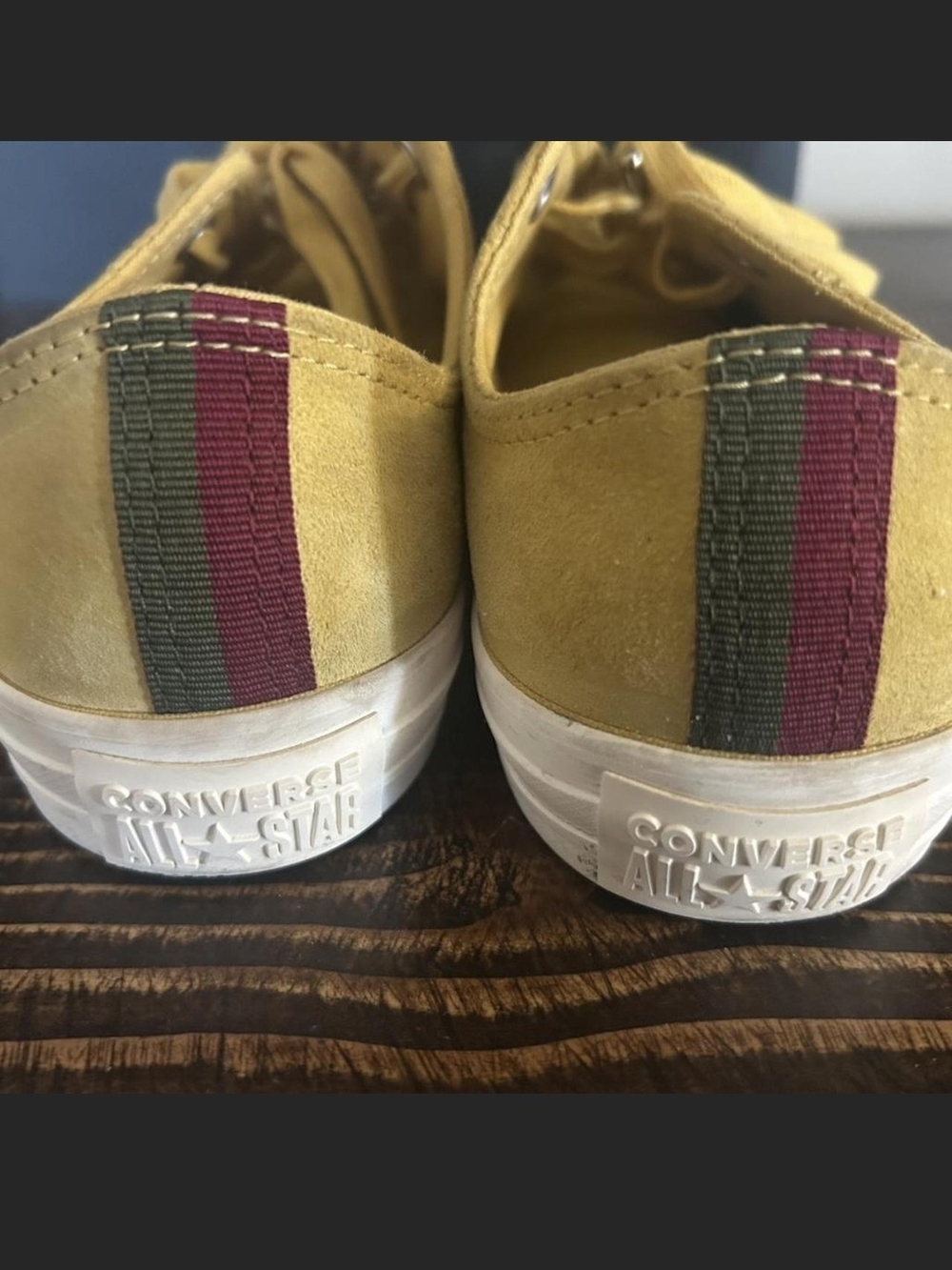 Converse Chuck Taylor All Star Mustard Suede Sneakers Women’s 8